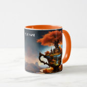 Mug Coupe des Merveilles d'automne Imaginaire (Devant droit)