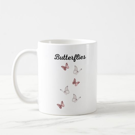 Mug Coupe des papillons (Gauche)