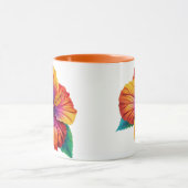 Mug Coupe Design Fleurs Fleurs Radiantes (Centre)