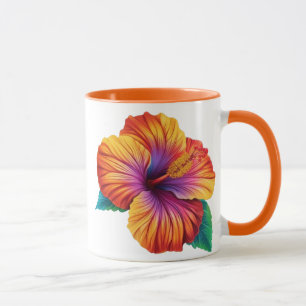 Mug Coupe Design Fleurs Fleurs Radiantes