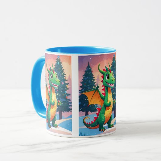 Mug Coupe d'esprit de dragon de Fierce (Devant gauche)