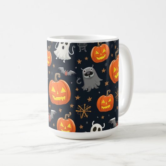 Mug Coupe d'Halloween (Devant droit)