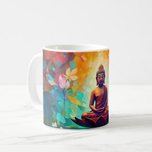 Mug Coupe du Bouddha (Devant gauche)