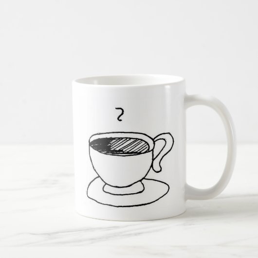 Mug Coupe du café (Droite)