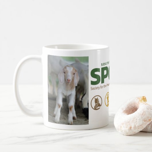 Mug Coupe du café (Avec donut)