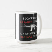 Mug Coupe du café d'assaut (Devant droit)