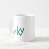 Mug Coupe du café : Lucky (Devant gauche)