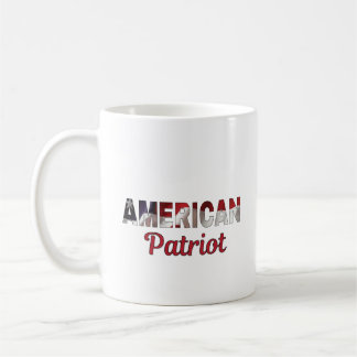 Mug Coupe du café : Patriot américain