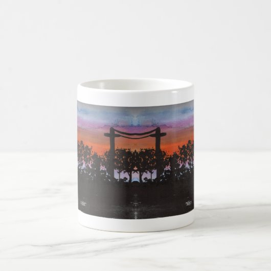 Mug Coupe du café Sunrise (Centre)