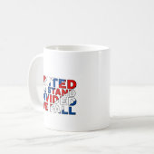 Mug Coupe du café : United We Stand (Devant gauche)