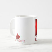 Mug Coupe du Canada de café souvenir (Devant gauche)