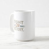 Mug Coupe du combat jusqu'à la victoire (Devant gauche)