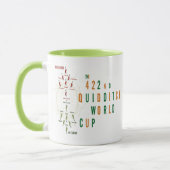 Mug Coupe du monde 422e QUIDDITCH™ avec joueurs (Gauche)