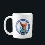 Mug Coupe du monde de chien photo d'un animal de compa<br><div class="desc">Ce design simple et classique est composé d'une typographie serif et d'ajouter une photo d'animal de compagnie personnalisée.</div>