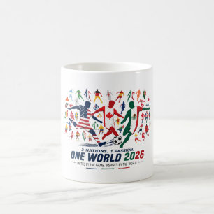 Mug Coupe du monde de football 2026 : 3 nations 1 pass