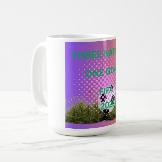 Mug Coupe du Monde de la FIFA 2026 (Devant gauche)