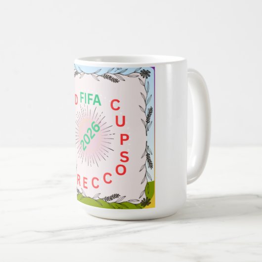 Mug Coupe du Monde de la FIFA 2026 (Devant droit)