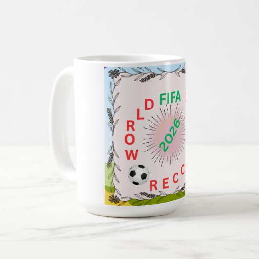 Mug Coupe du Monde de la FIFA 2026 (Devant gauche)