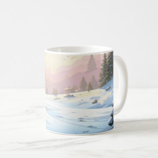 Mug Coupe du Nouvel An (Devant droit)