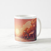 Mug Coupe du paysage calme (Devant droit)