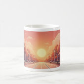 Mug Coupe du paysage calme (Centre)