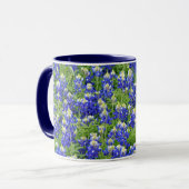 Mug Coupe du Texas Bluebonnet Flowers (Devant gauche)