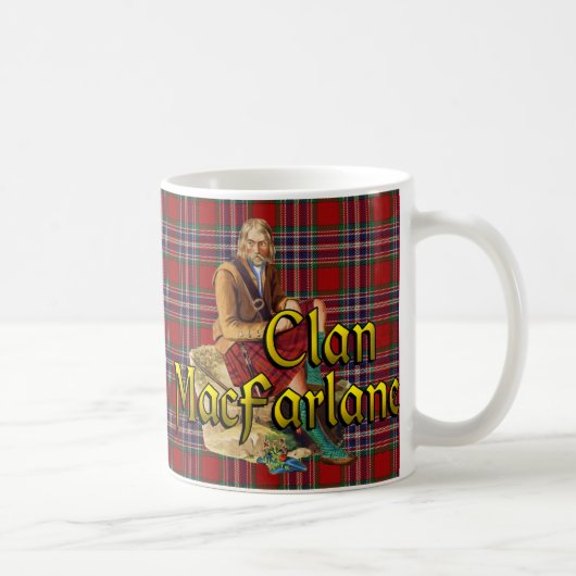 Mug Coupe écossaise de rêve Clan MacFarlane (Droite)
