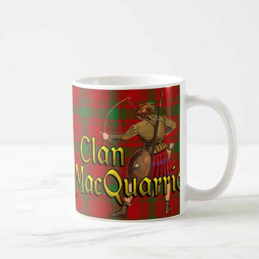 Mug Coupe écossaise de rêve Clan MacQuarrie (Droite)