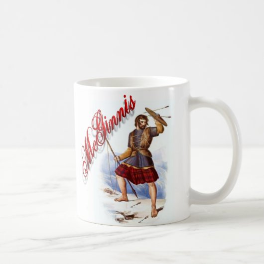 Mug Coupe écossaise de rêve Clan McGinnis (Droite)