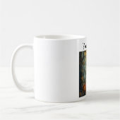 Mug Coupe éffrayante de café. (Gauche)