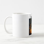 Mug Coupe éffrayante de café. (Gauche)
