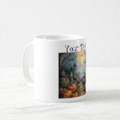 Mug Coupe éffrayante de café. (Devant gauche)