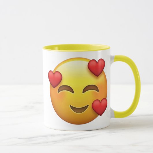 Mug Coupe Emoji de charme (Droite)