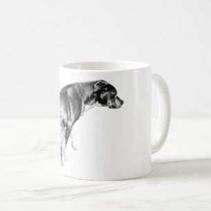 Mug Coupe fidèle dans les ombres d'automne
