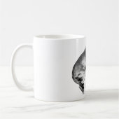 Mug Coupe fidèle dans les ombres d'automne (Gauche)