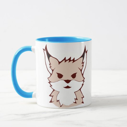 Mug Coupe Fox mignonne (Gauche)