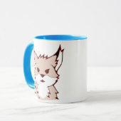 Mug Coupe Fox mignonne (Devant gauche)
