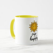 Mug Coupe Happy Sunshine Modern (Devant gauche)