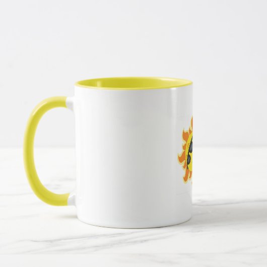 Mug Coupe Happy Sunshine Modern (Gauche)