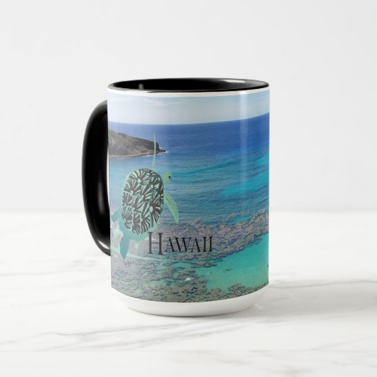 Mug Coupe Hawaii Turtle Coffee (Devant gauche)