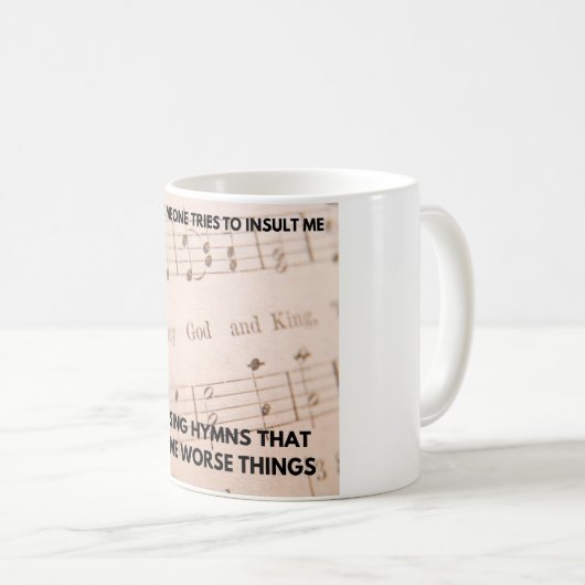 Mug Coupe Hymns (Devant droit)