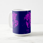 Mug Coupe Iris violet (Devant gauche)
