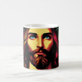 Mug Coupe Jésus colorée ! (Centre)