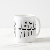 Mug Coupe Jesus Now 3D (Devant droit)