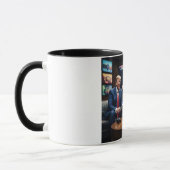 Mug Coupe king trump et Xi jinping (Gauche)