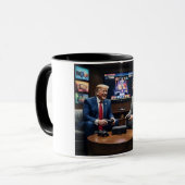 Mug Coupe king trump et Xi jinping (Devant gauche)