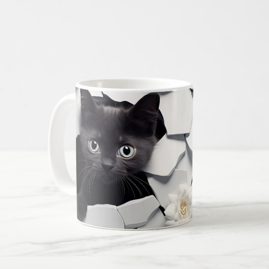 Mug Coupe Kitty Coffee (Devant gauche)