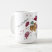 Mug Coupe Léopard de fraîcheur (Devant gauche)