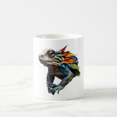 Mug Coupe Lizard Mosaic Conception de verre (Centre)