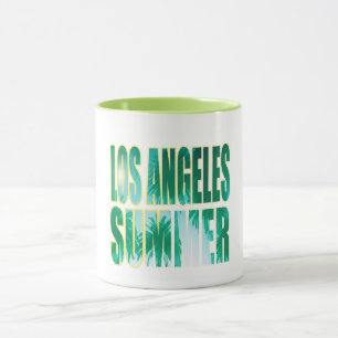 Mug Coupe "Los Angeles Summer Letter Green"